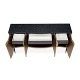 Malibu Crest Crotch Mahogany Crotch Mahogany Sideboard from Michael Amini - Luna Furniture