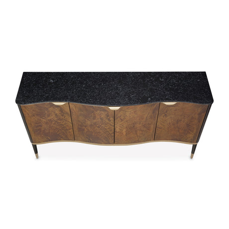 Malibu Crest Crotch Mahogany Crotch Mahogany Sideboard from Michael Amini - Luna Furniture