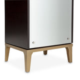 Malibu Crest Crotch Mahogany Crotch Mahogany Swivel Chiffonier Lingerie Chest from Michael Amini - Luna Furniture
