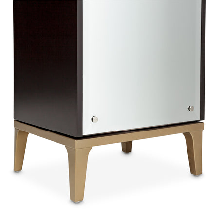 Malibu Crest Crotch Mahogany Crotch Mahogany Swivel Chiffonier Lingerie Chest from Michael Amini - Luna Furniture