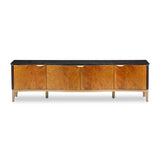 Malibu Crest Crotch Mahogany Crotch Mahogany Tv Console from Michael Amini - Luna Furniture