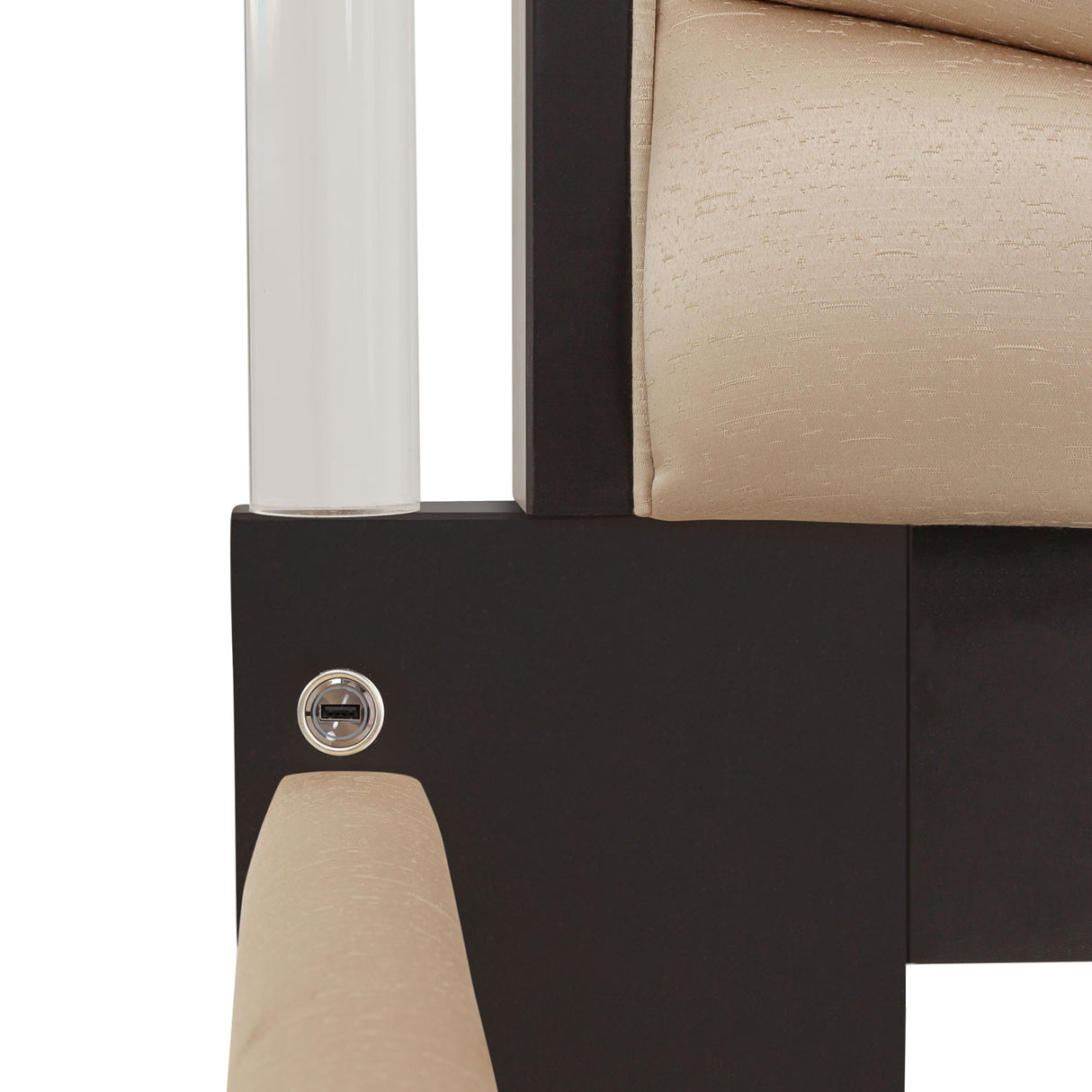 Malibu Crest Crotch Mahogany Dark Espresso Eastern King Poster Bed from Michael Amini - Luna Furniture
