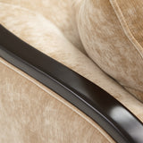 Malibu Crest Crotch Mahogany Dark Espresso Sofa from Michael Amini - Luna Furniture