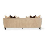 Malibu Crest Crotch Mahogany Dark Espresso Sofa from Michael Amini - Luna Furniture