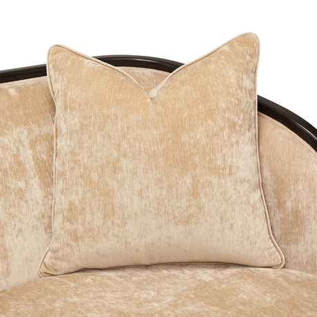 Malibu Crest Crotch Mahogany Dark Espresso Sofa from Michael Amini - Luna Furniture