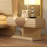 HD-901 Syy White Cream 5-Piece Bedroom Set (Special Order) from Homey Design - Luna Furniture