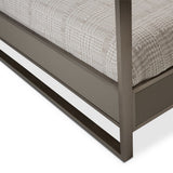 Metro Lights Midnight Queen Canopy Bed from Michael Amini - Luna Furniture