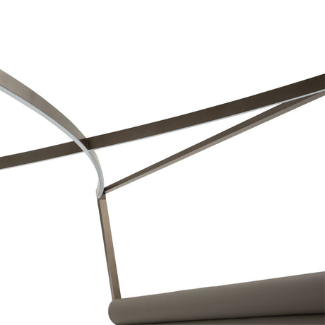 Metro Lights Midnight Queen Canopy Bed from Michael Amini - Luna Furniture
