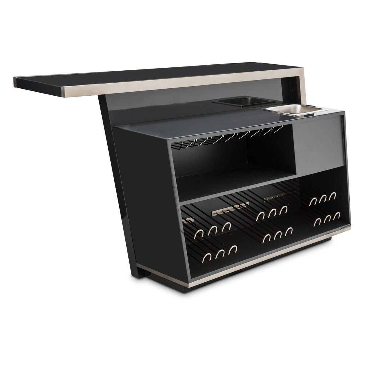Metro Lights Midnight Bar from Michael Amini - Luna Furniture