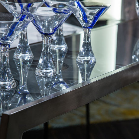 Metro Lights Midnight Bar from Michael Amini - Luna Furniture