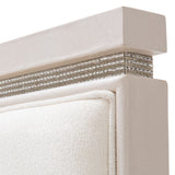 Glimmering Heights Ivory Cal. King Upholstered Bed from Michael Amini - Luna Furniture