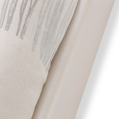 Glimmering Heights Ivory Cal. King Upholstered Bed from Michael Amini - Luna Furniture