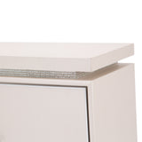 Glimmering Heights Ivory Sideboard With Mirror from Michael Amini - Luna Furniture