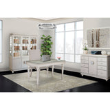 Glimmering Heights Ivory Upholstered Dresser from Michael Amini - Luna Furniture