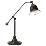 Eduardo Dark Bronze Bell Shade Table Lamp from Coaster - Luna Furniture