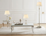 Griffin Brushed Nickel 3-Piece Slender Lamp Set from Coaster - Luna Furniture