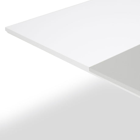 Horizons Cloud White Rectangular Dining Table from Michael Amini - Luna Furniture