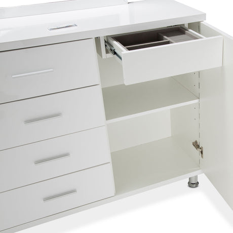 Horizons Cloud White Dresser from Michael Amini - Luna Furniture