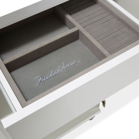 Horizons Cloud White Dresser from Michael Amini - Luna Furniture