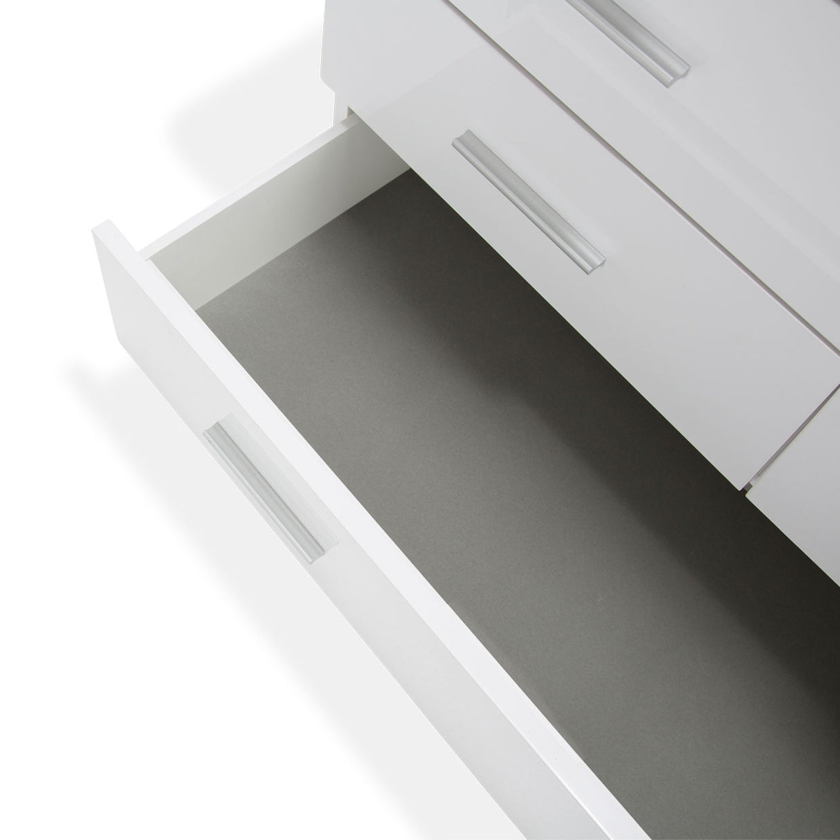 Horizons Cloud White Dresser from Michael Amini - Luna Furniture