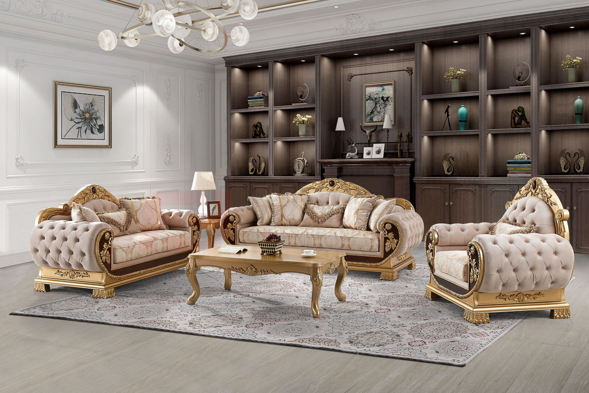 HD-9016 3-Piece Living Room Set from Homey Design - Luna Furniture