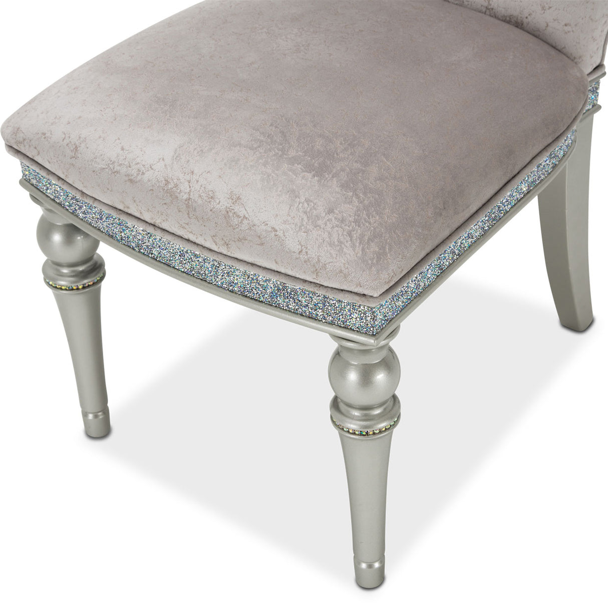 Melrose Plaza Dove Side Chair