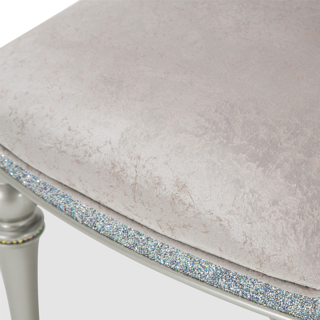 Melrose Plaza Dove Side Chair