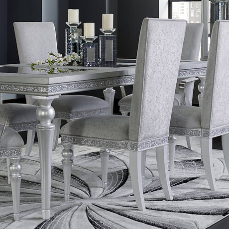 Melrose Plaza Dove Side Chair from Michael Amini - Luna Furniture