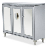 Melrose Plaza Dove Upholstered Sideboard from Michael Amini - Luna Furniture