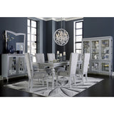 Melrose Plaza Dove Sideboard With Mirror from Michael Amini - Luna Furniture