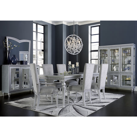 Melrose Plaza Dove Sideboard With Mirror from Michael Amini - Luna Furniture