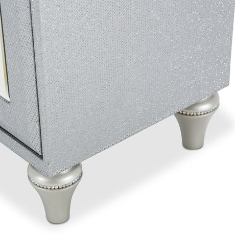 Melrose Plaza Dove Sideboard With Mirror from Michael Amini - Luna Furniture