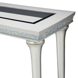 Melrose Plaza Dove Console Table