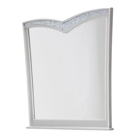 Melrose Plaza Dove Mirror from Michael Amini - Luna Furniture