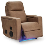 Lorrenton Caramel Power Glider Recliner with Audio System from Ashley Furniture - Luna Furniture