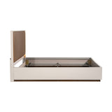 Pavira Walnut Queen Bed with Led Lights