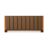 Pavira Walnut Queen Bed with Led Lights