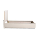 Pavira Stone Queen Bed from Michael Amini - Luna Furniture