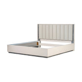 Pavira Stone Eastern King Bed from Michael Amini - Luna Furniture