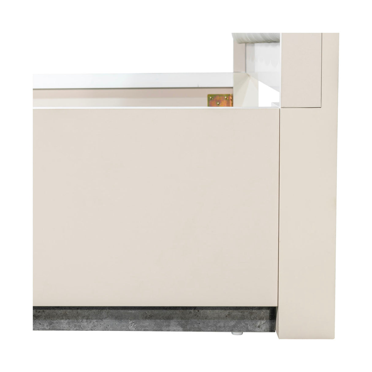 Pavira Stone Eastern King Bed from Michael Amini - Luna Furniture