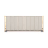 Pavira Stone Eastern King Bed from Michael Amini - Luna Furniture