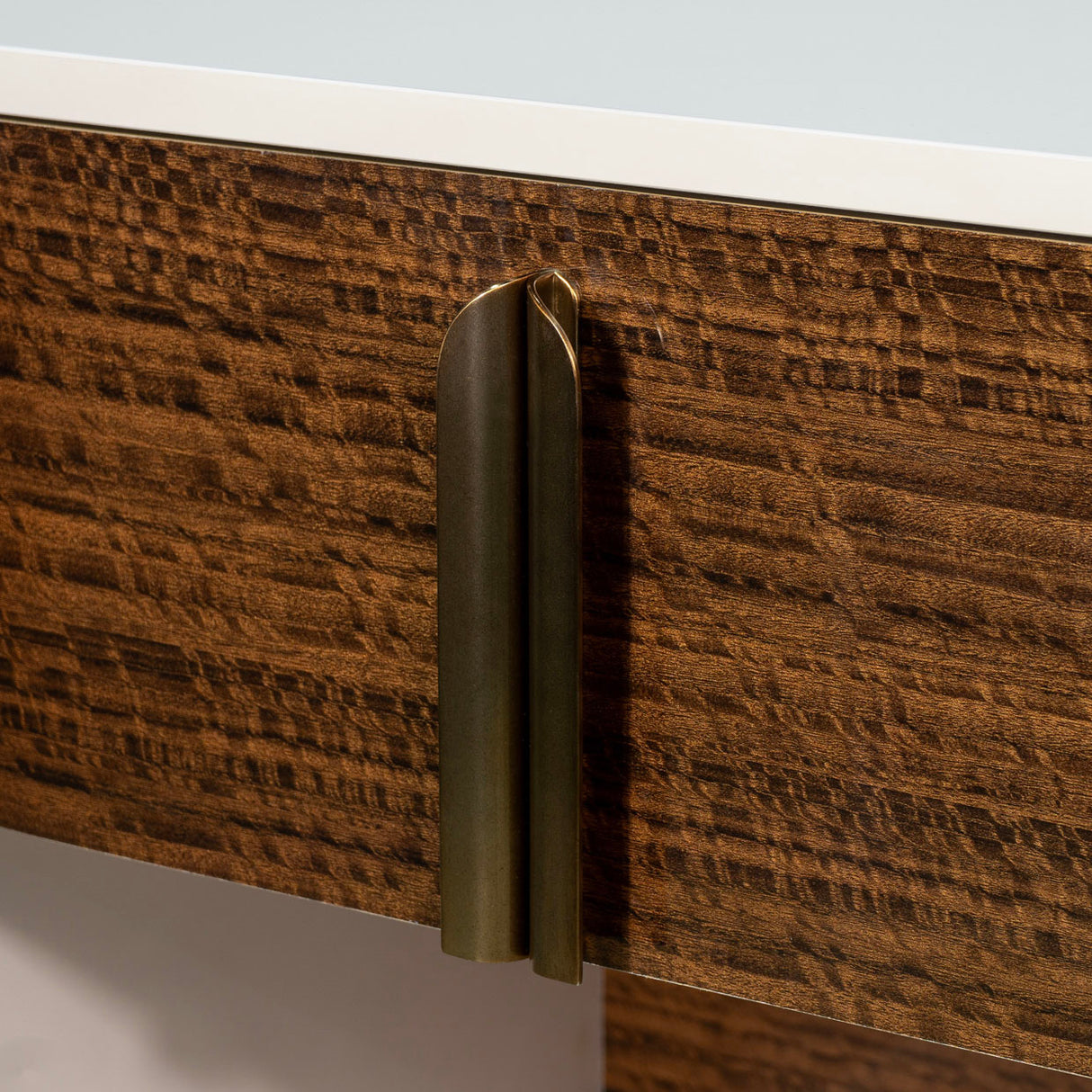 Pavira - Walnut Walnut 1-drawer Nightstand from Michael Amini - Luna Furniture