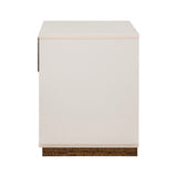 Pavira - Walnut Walnut 1-drawer Nightstand from Michael Amini - Luna Furniture