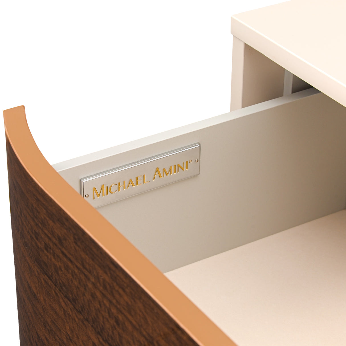 Pavira Walnut Walnut 2-Drawer Nightstand