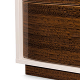 Pavira Walnut Walnut 2-Drawer Nightstand