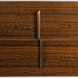 Pavira Walnut Walnut 2-Drawer Nightstand