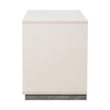 Pavira Stone 2-drawer Nightstand from Michael Amini - Luna Furniture