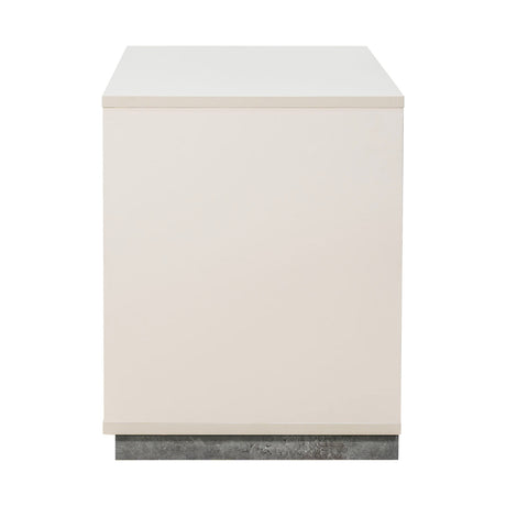 Pavira Stone 2-drawer Nightstand from Michael Amini - Luna Furniture
