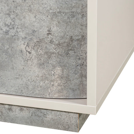 Pavira Stone 2-drawer Nightstand from Michael Amini - Luna Furniture