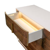 Pavira - Walnut Walnut Dresser from Michael Amini - Luna Furniture